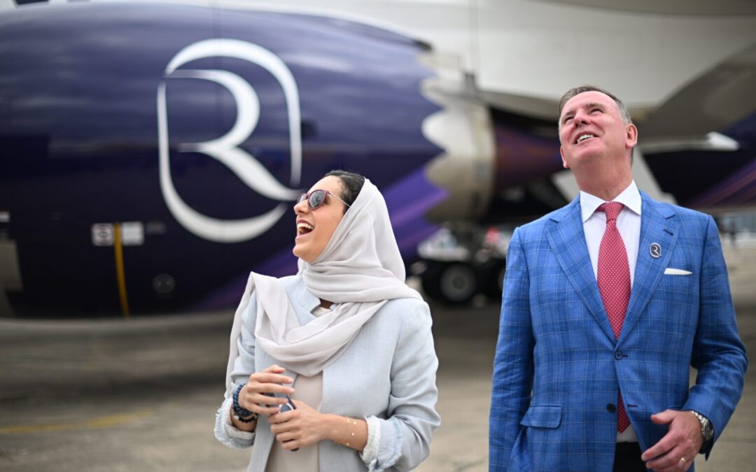 الأميرة هيفاء تستكشف طيران الرياض .. صور