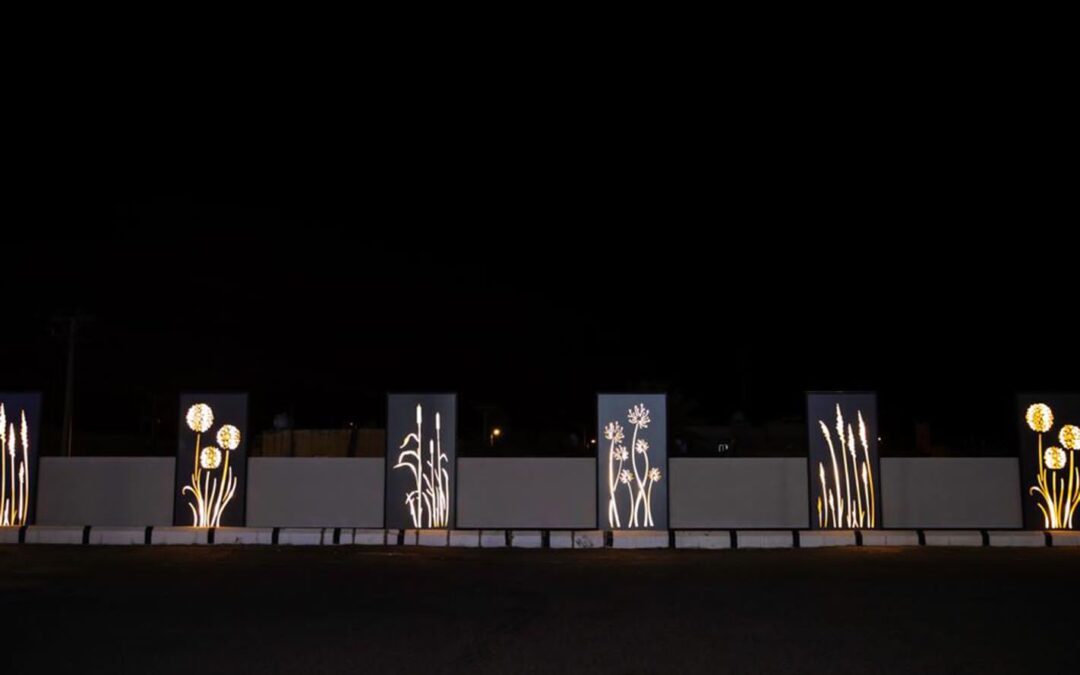 بلدية محافظة عقلة الصقور مستمرة بمعالجة التشوهات البصرية