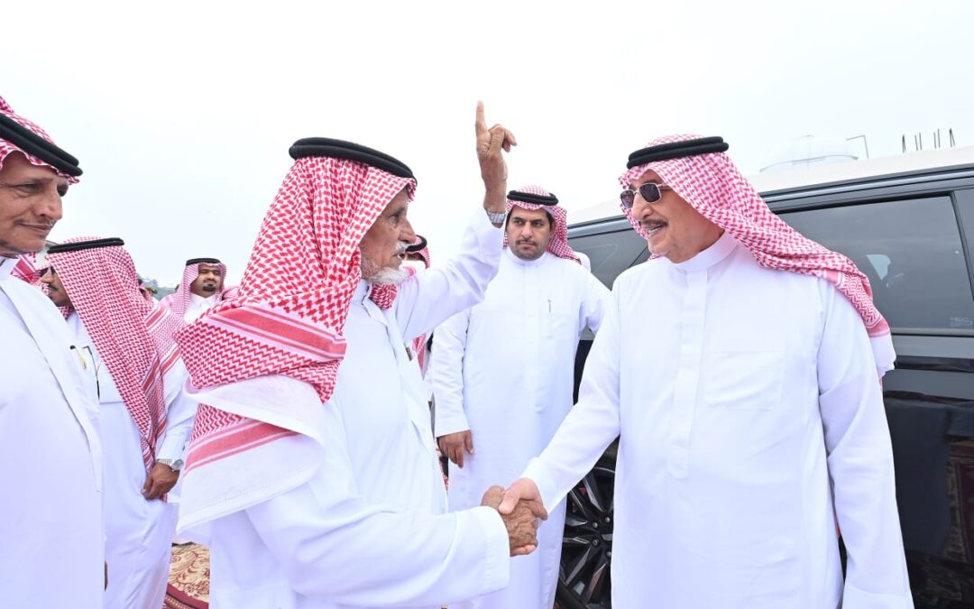 أمير جازان يزور عدداً من مشايخ محافظة الدائر بني مالك َ