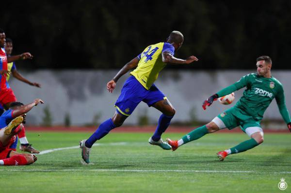 النصر في يفوز بوديته الاولى بهدفين