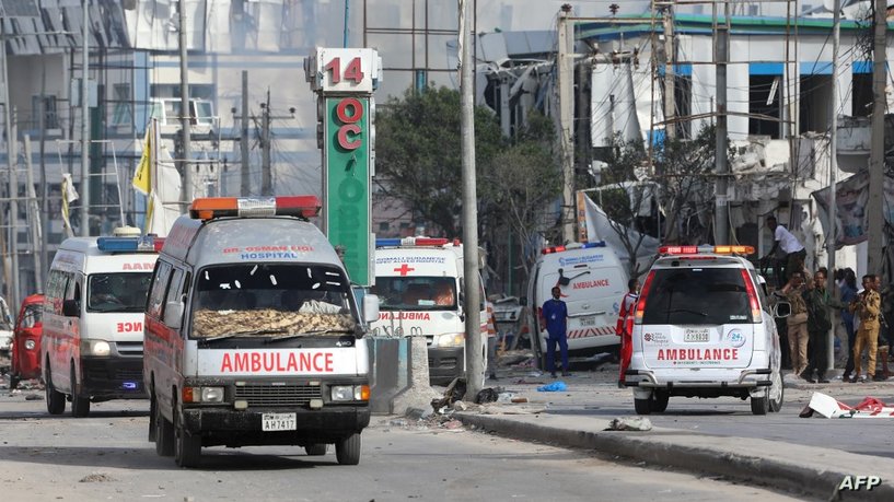شاحنة ملغومة .. أودت بحياة عشرة أشخاص وسط الصومال