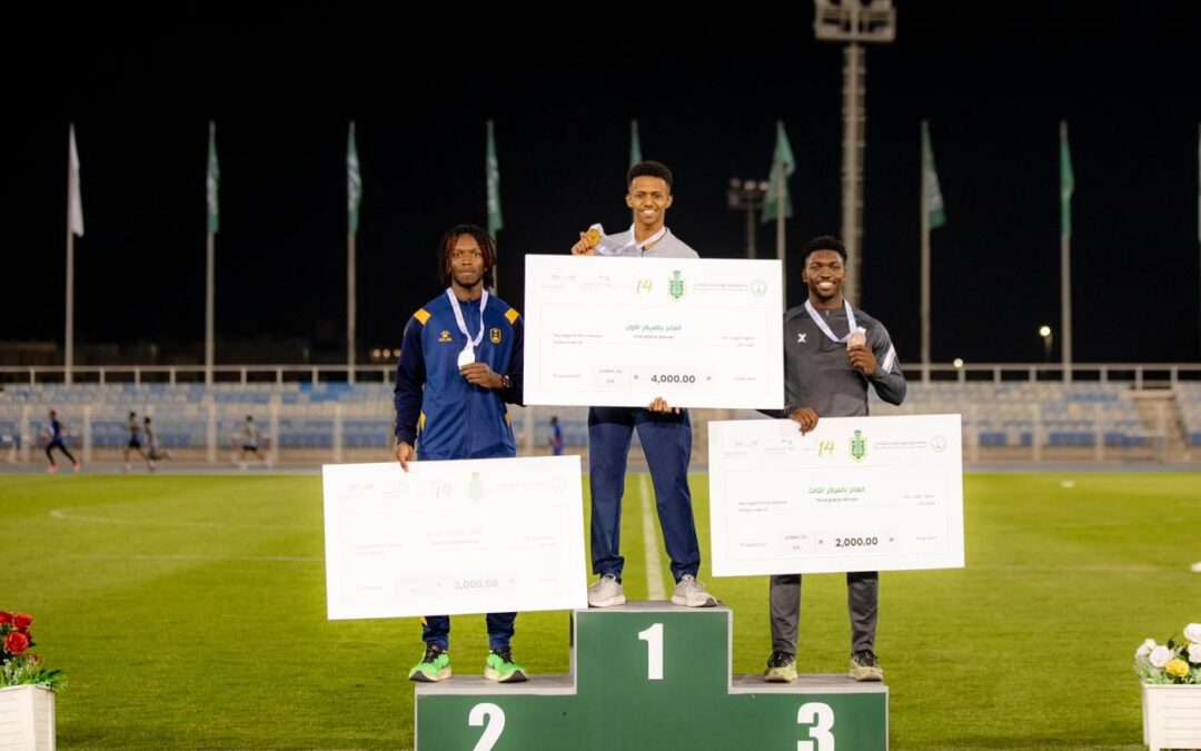 العدَّاء ابن هطيل يحصد المركز الأول في بطولة الاتحاد الرياضي للجامعات السعودية