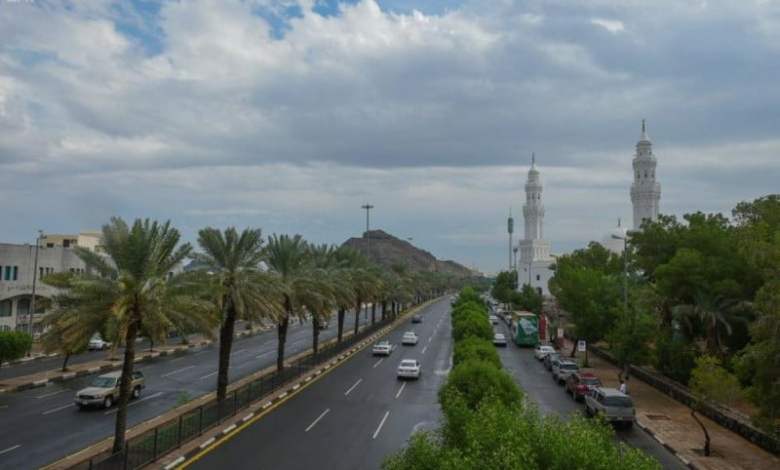 حالة الطقس المتوقعة على مناطق المملكة