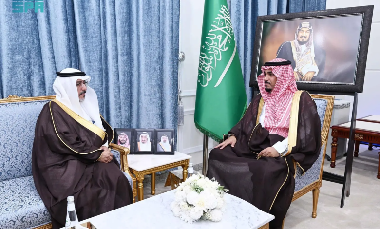 نائب منطقة نجران يتابع سير العملية التعليمية بالمنطقة