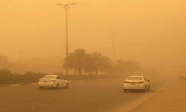 الأرصاد: هبوب رياح نشطة وأتربة على حائل