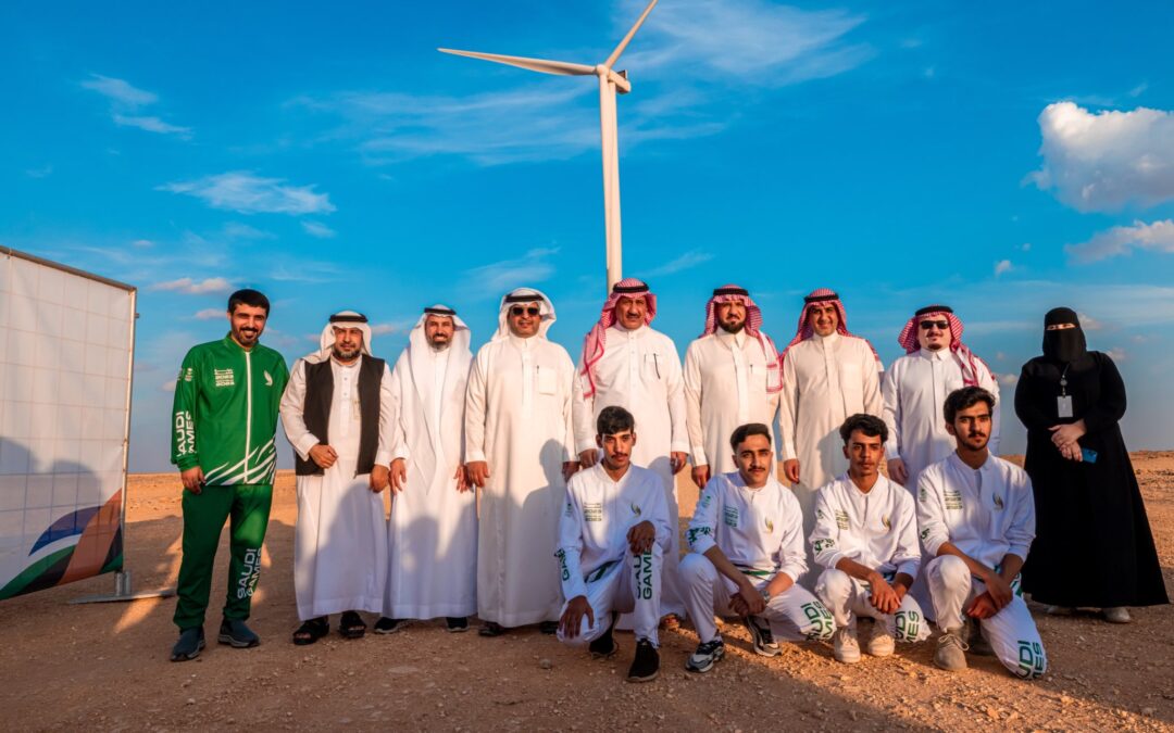 نائب أمير الجوف يتسلم شعلة دورة الألعاب السعودية