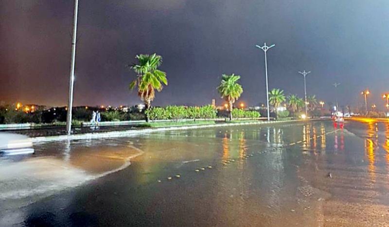 أحوال الطقس المتوقعة على مناطق المملكة اليوم الأربعاء