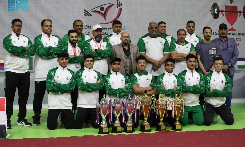 ناشئو المنتخب السعودي يتوجون بالبطولة العربية في رفع الأثقال