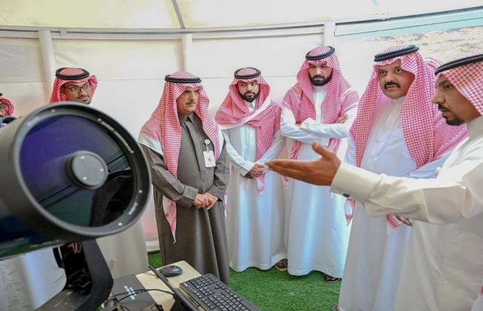 سمو أمير حائل يدشن أكبر تلسكوب راديوي بالشرق الأوسط