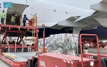 الطائرة الإغاثية الـ 19 لإغاثة غزة تتجه إلى مطار العريش المصري