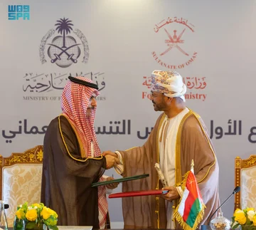 وزير الخارجية ونظيره العماني في أول اجتماع لمجلس التنسيق السعودي العماني