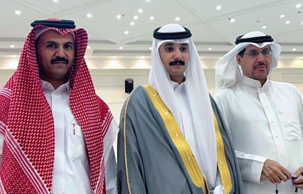 نايف السلولي يحتفل بزواجه على كريمة الشيخ سالم آل شكبان
