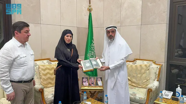 حرم مفتي بولندا: زيارتي للأماكن المقدسة ومجمع الملك فهد تجربة مميزة مذهلة