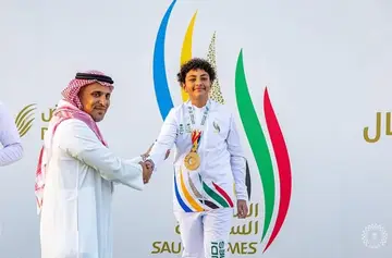 عبد الله كامل يحصد ذهبية في الألعاب السعودية