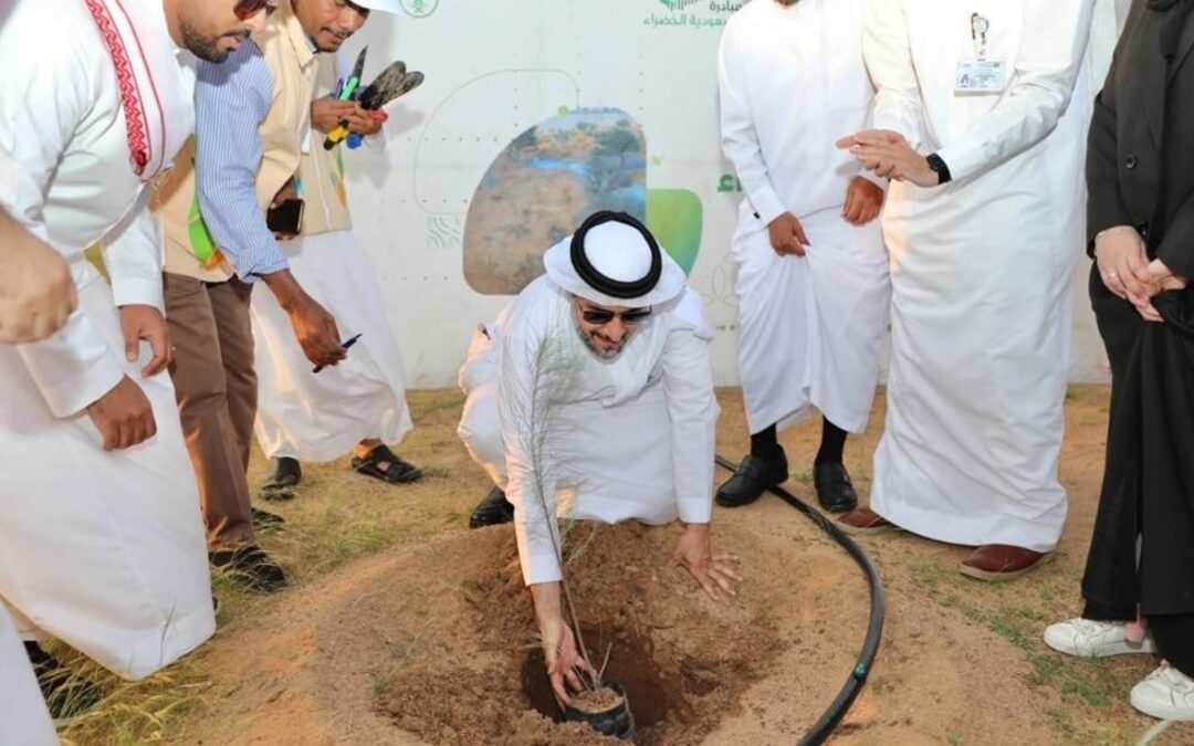 الجموم .. نائب وزير البيئة يشارك في حملة التشجير