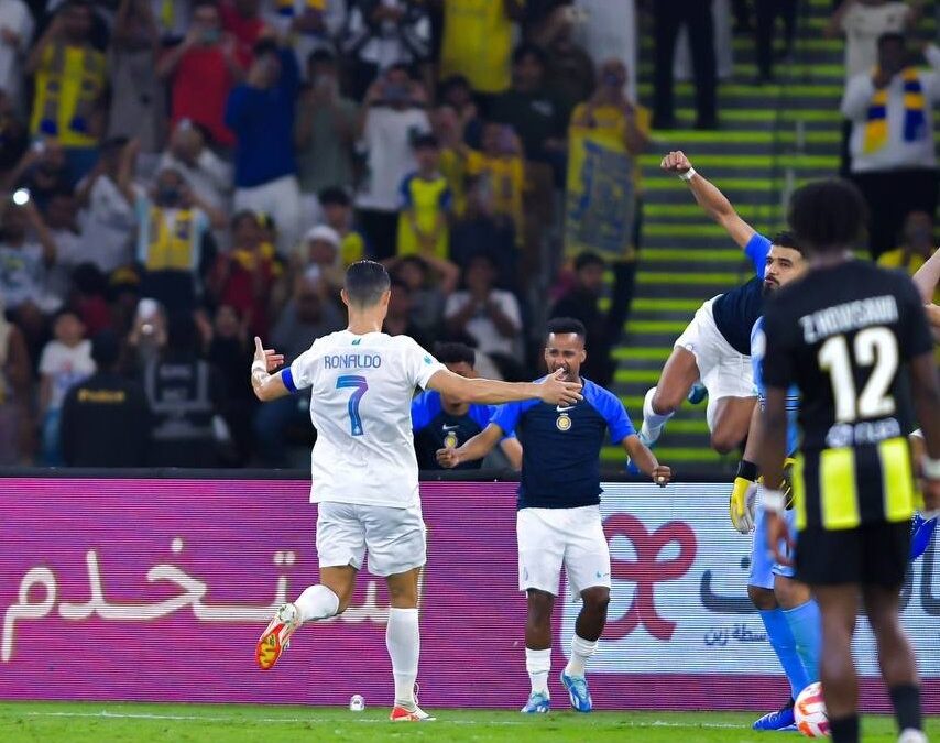 النصر يضرب الاتحاد بخماسية لهدفين