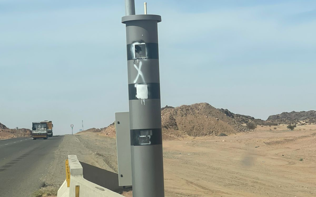 مخربون يتلفون أجهزة الرصد “ساهر” على طريق بيشة – تثليث – جاش