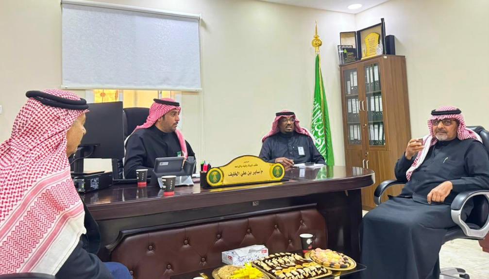 مدير عام فرع بيئة الشمال يباشر أعماله من مكتب محافظة طريف