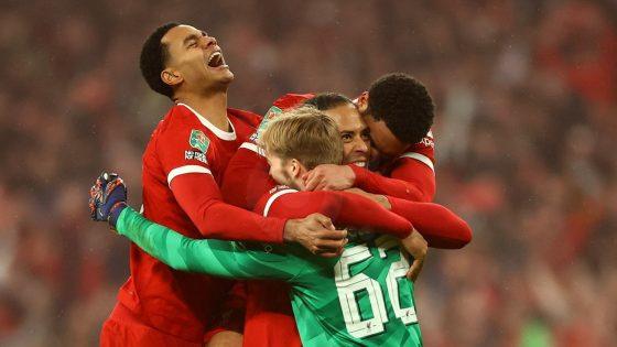 في غياب صلاح .. ليفربول يتوج بكأس الرابطة الإنجليزي للمرة العاشرة في تاريخه