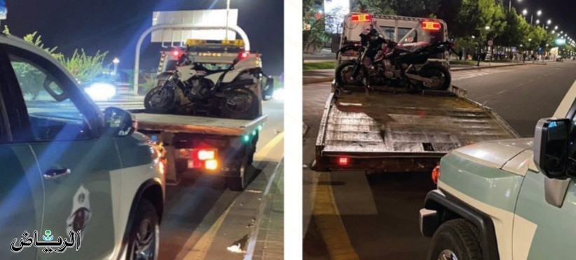 خلال أسبوع .. 2753 دراجة آلية مخالفة في قبضة الأمن العام