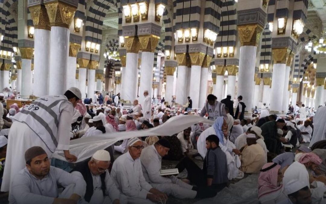 شؤون الحرمين .. تحث ضيوف الرحمن على الاستفادة من مكتبة المسجد النبوي