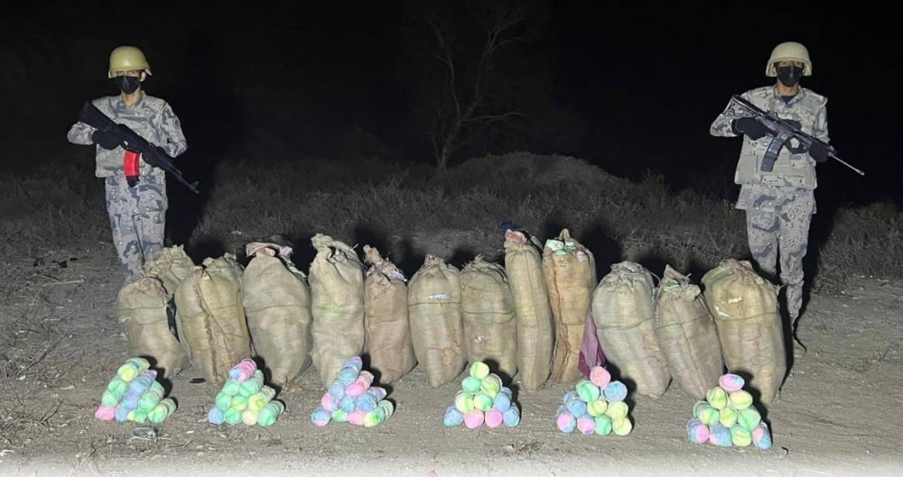 عسير .. إحباط عملية تهريب 240 كغم من “القات المخدّر”