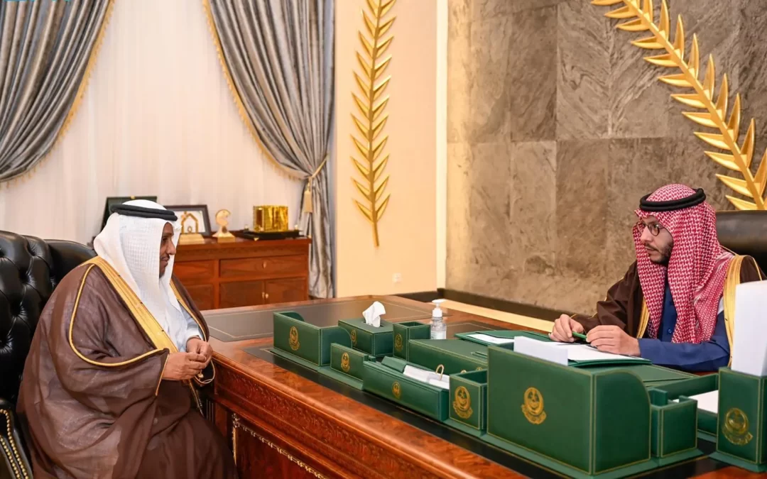 محافظ الطائف يجتمع بالمدير التنفيذي للتجمع الصحي بالمحافظة