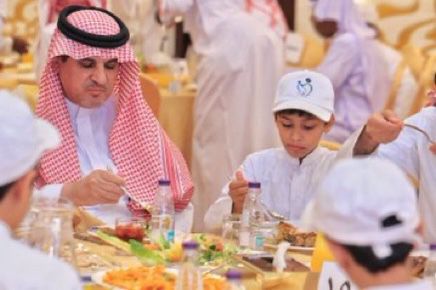 محافظ بيشة يرعى الإفطار الرمضاني لجمعية رعاية الأيتام رأفة ضمن مبادرة أجاويد 2