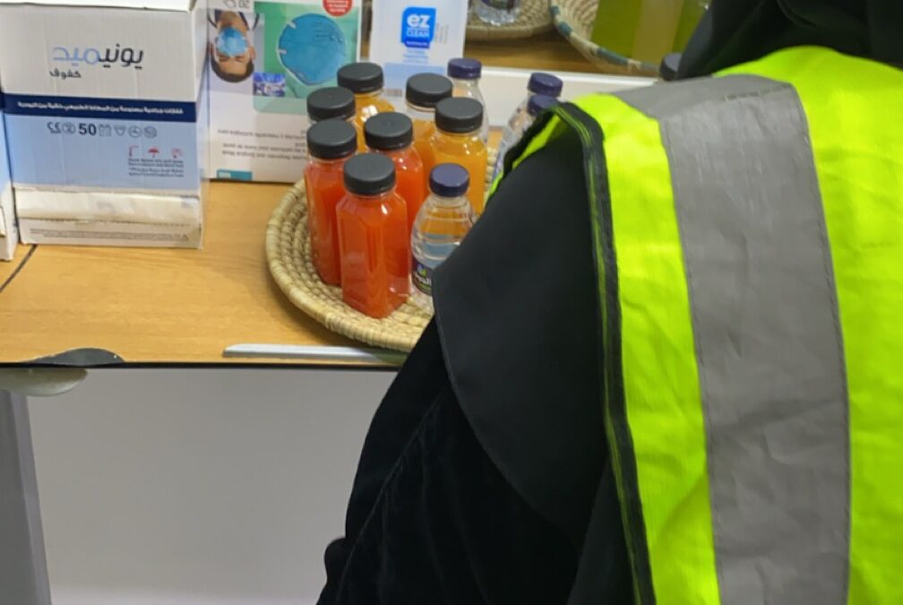 فريق نور الشمال التطوعي يزور مستشفى الرعاية المديدة في عرعر بالحدود الشمالية