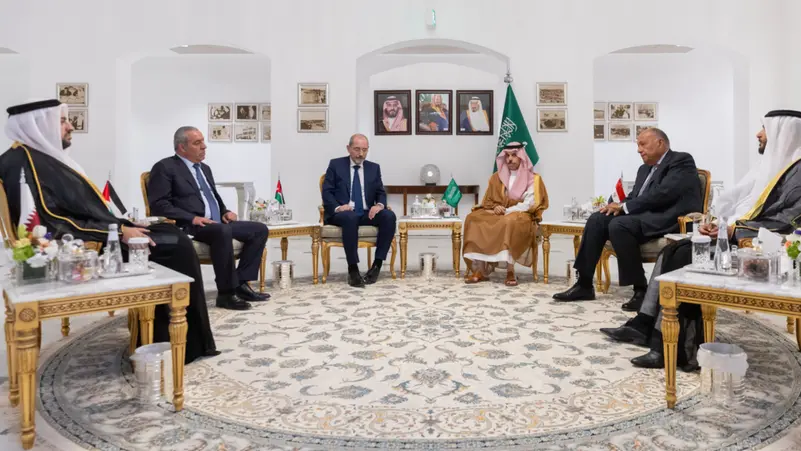 الاجتماع الوزاري للمجموعة العربية السداسية بالرياض يبحث تطورات الحرب على غزة
