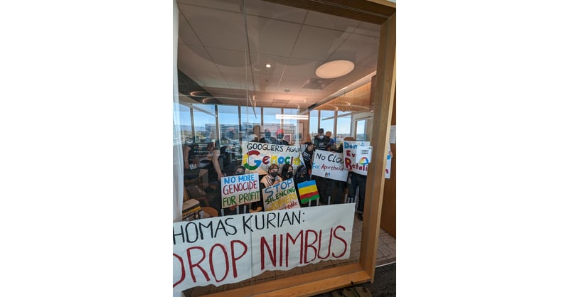 الشرطة الأمريكية توقف موظفين في “غوغل” لرفضهم العملَ مع إسرائيل