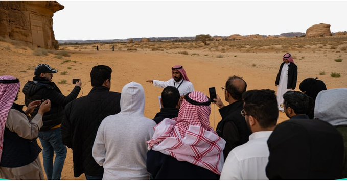 جهود الإرشاد السياحي تسجل نمواً بنسبة 56% في الربع الأول من 2024م