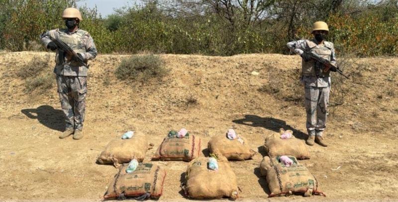 عسير .. القبض على 5 مخالفين لتهريبهم نبات “القات” المخدر