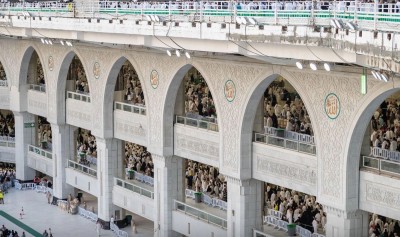الرواق السعودي.. أيقونة بناء ومن مآثر العمارة السعودية للمسجد الحرام
