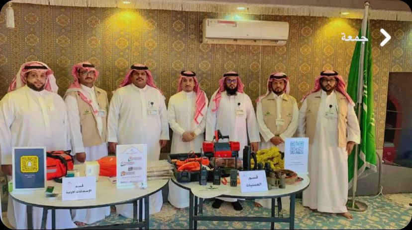 جمعية “ساند للإنقاذ” .. تقيم معرضًا في “مزاد الجنوب للإبل” لنشر ثقافة التطوع