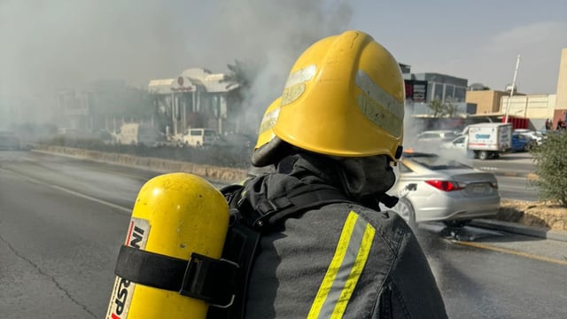 الرياض .. السيطرة على حريق مركبة على الطريق الدائري الشرقي
