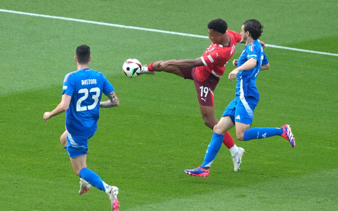 يورو 2024.. سويسرا تتأهل إلى الدور ربع النهائي بثنائية إيطاليا