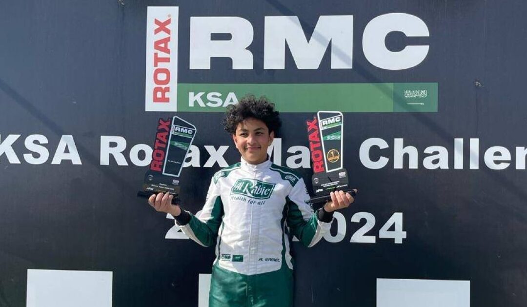 بطل الكارتنغ عبد الله أيمن كامل يبدأ تجارب “الفورمولا 4”