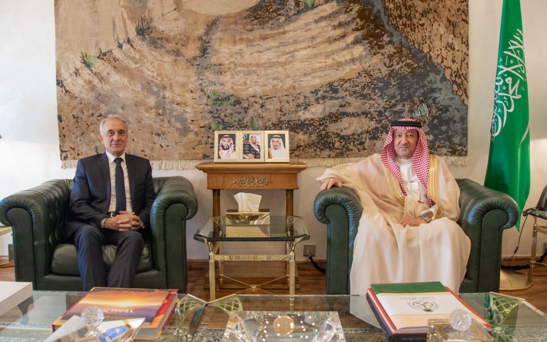 نائب وزير الخارجية يستقبل سفير سوريا وسفيرة هولندا بالمملكة