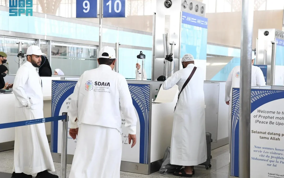“سدايا” تسخّر تقنياتها لخدمة ضيوف الرحمن المغادرين عبر مطار المدينة