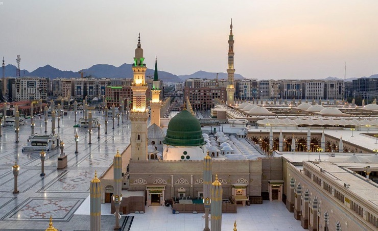 فوق الـ 74 مليون مصلٍ في المسجد النبوي خلال الربع الأول من 2024م