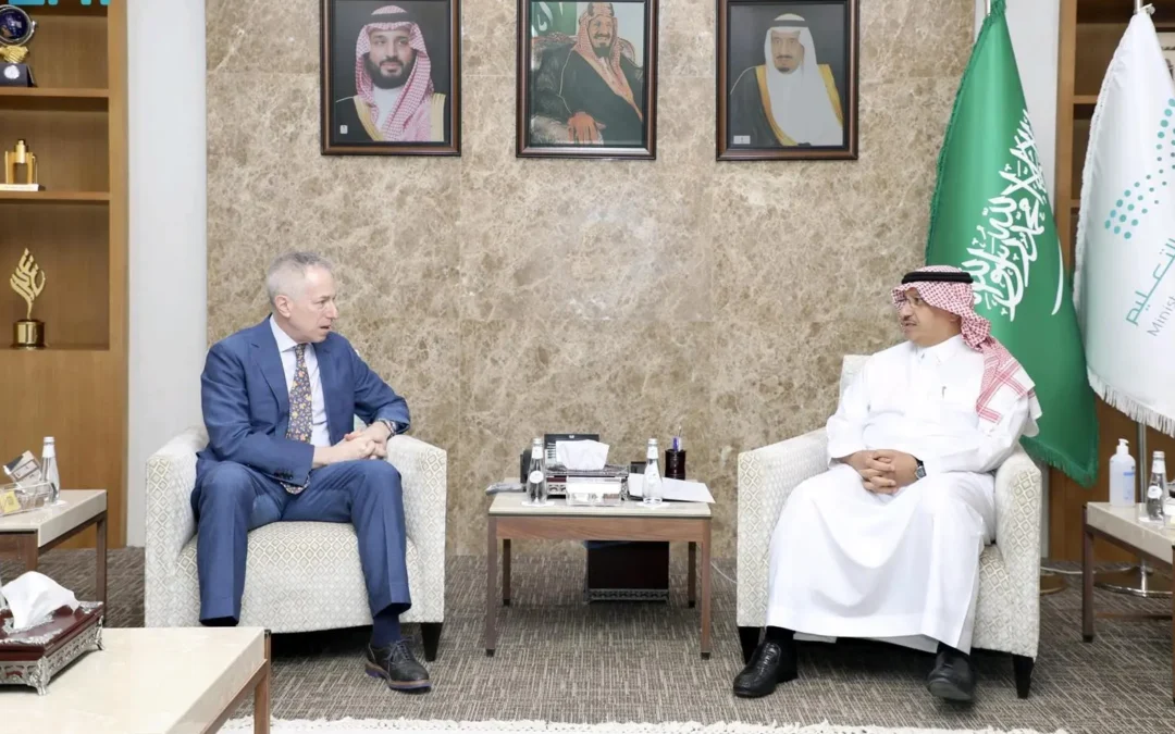 وزير التعليم والسفير الأمريكي بالمملكة يبحثان أوجه التعاون علميًا وبحثيًا