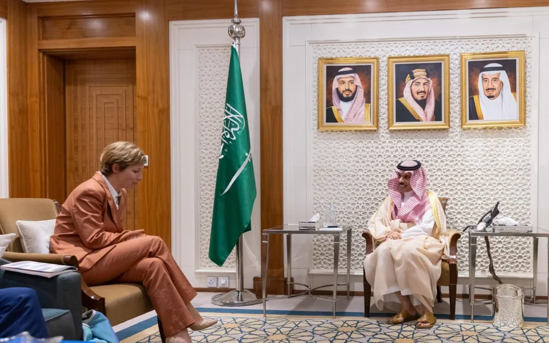 وزير الخارجية ومستشارة الرئيس الفرنسي يستعرضان سبل تعزيز التعاون المشترك