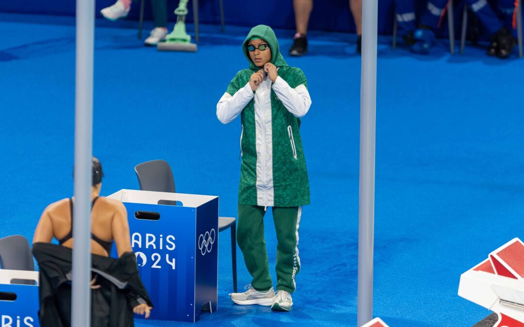 السبّاحة “العايد” .. تودع الأولمبياد بعد تحقيقها المركز السادس