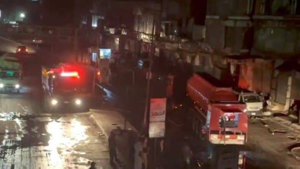 مصر.. «حارة اليهود» تتعرض لحريق هائل يسقط 12 قتيلًا وجريحًا