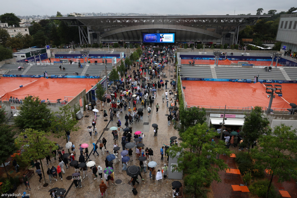 الأمطار تعطل منافسات في أولمبياد باريس