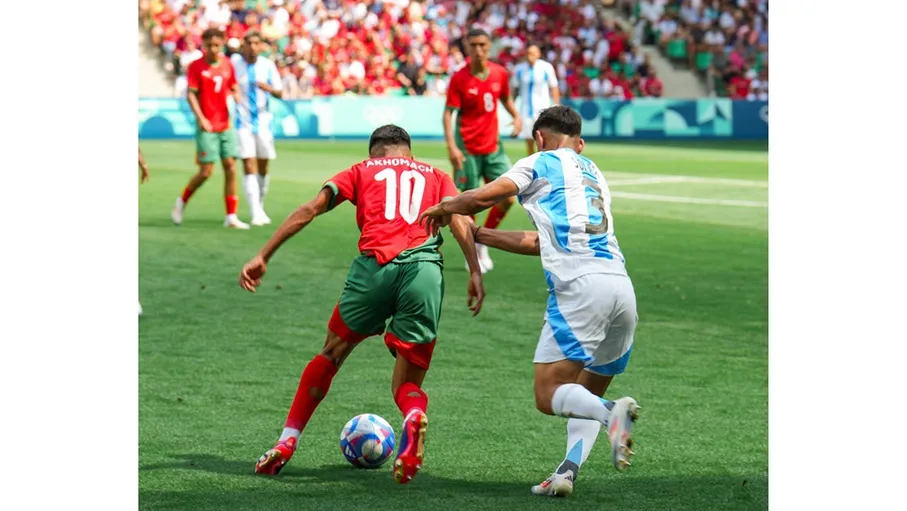 أولمبياد باريس .. الأرجنتين تتعادلً بصعوبة أمام المغرب في الوقت القاتل