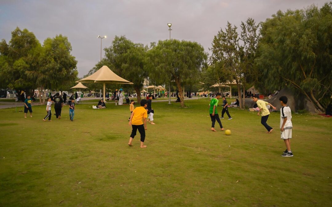 حديقة الخزامى في بلجرشي تستقطب زوّار المنطقة