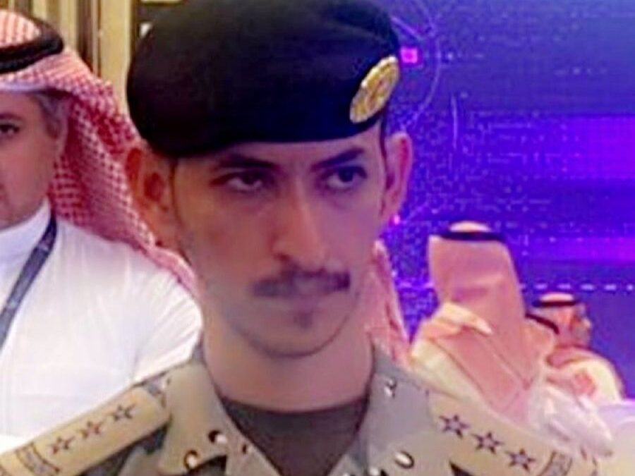 ترقية نايف السلولي إلى رتبة رائد