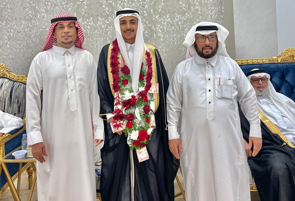 الشاب “علي النعمي”  يحتفل بزواجه في صبيا